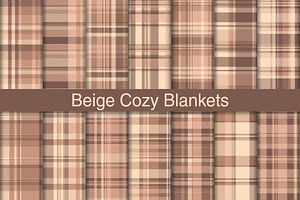 #98 Beige Cozy Blankets