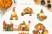 Autumn story. Watercolor set, an Illustration by JuliaBadeeva (Thumbnail 2 of 8)
