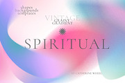 Spiritual Grainy Gradient Text, an Object Graphic by Vintage Digital Textures (Thumbnail 14 of 15)
