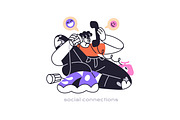 Personal development concept set, a Person Illustration by PaperTrident (Thumbnail 23 of 27)