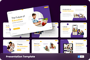 Future Education Keynote Template, a Presentation Template by GraphauseProject (Thumbnail 1 of 6)