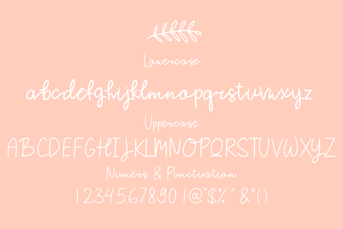 Peach Blossom, a Script Font by Fashion Creative (Photo 7 of 8)