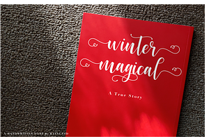 Winter Magical A Modern Calligraphy