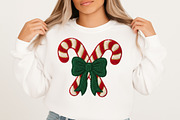 Christmas Candy Cane Latch Hook, an Illustration by Craft Nest (Thumbnail 4 of 5)