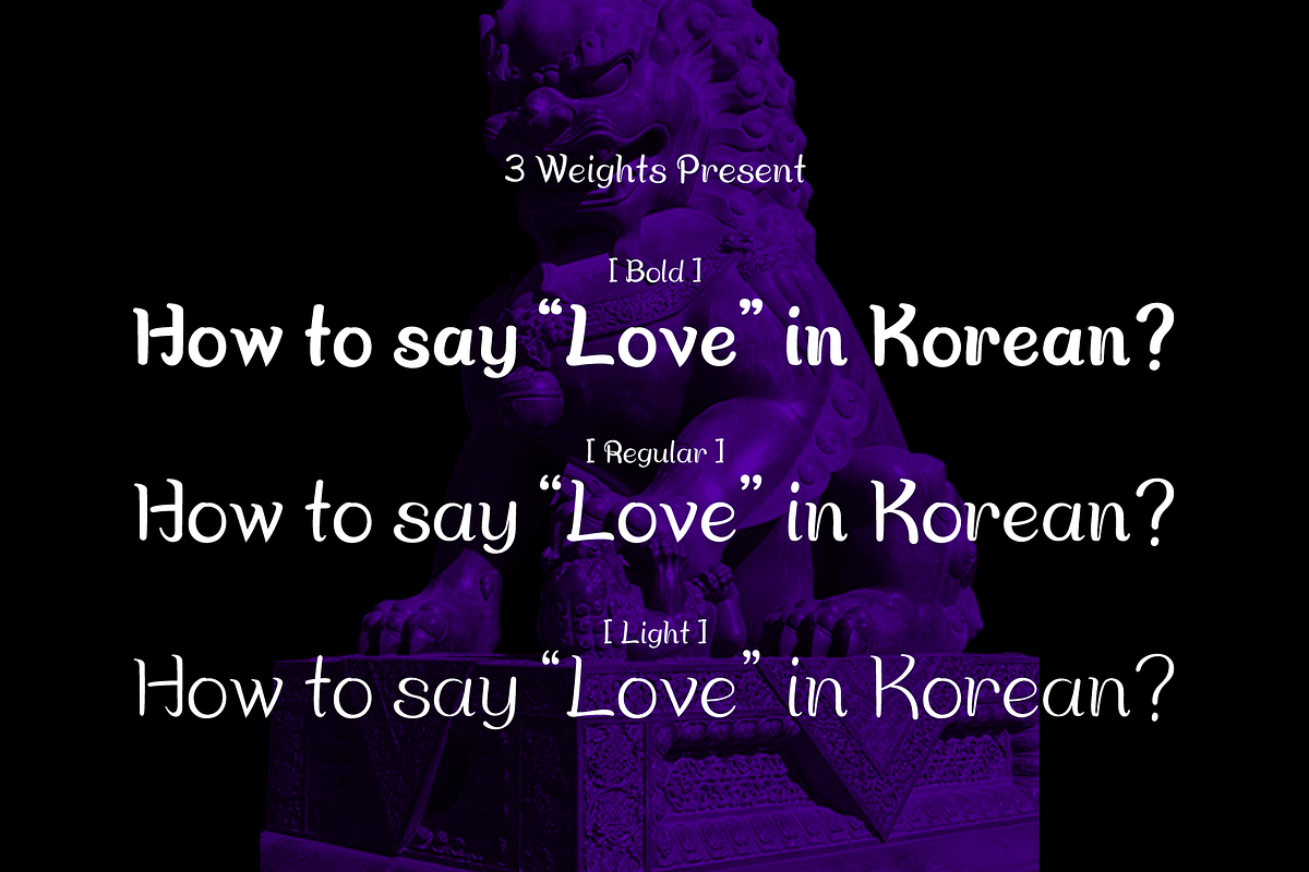 HU Suryeo / 20% OFF, a Handwritten Font by heummdesign (Photo 3 of 6)