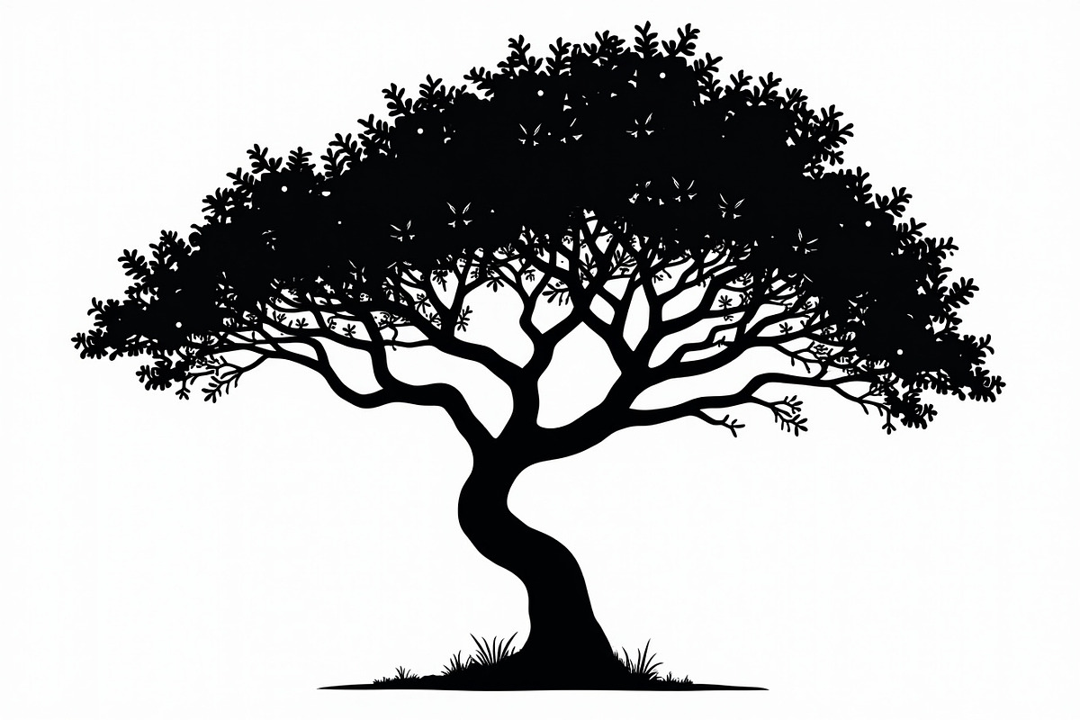 Black Tree SVG Bundle, an Illustration by hafijul (Photo 17 of 21)