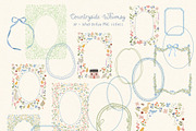 Cottagecore Frames & Illustrations, a Decorative Illustration by whiteheartdesign (Thumbnail 2 of 15)