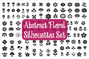 Abstract Floral Silhouette Bundle, an Illustration by Creativeshirt (Thumbnail 10 of 10)