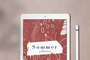 Abstract art Underwater Corals, a Texture Illustration by Anna Sokol (Thumbnail 12 of 14)