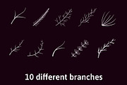 Wreath maker kit for Procreate, a Brush Add-On by Littlefield Design (Thumbnail 8 of 14)