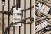 Clothing Tag with Rope Mockup, an Advertising Mockup by SD Mockup (Thumbnail 1 of 4)