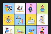 Book and Library Icons, a Duotone Icon by Prosymbols (Thumbnail 6 of 11)