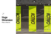 Exhibition Flag Mockup, an Advertising Mockup by SLAB! Design (Thumbnail 2 of 7)