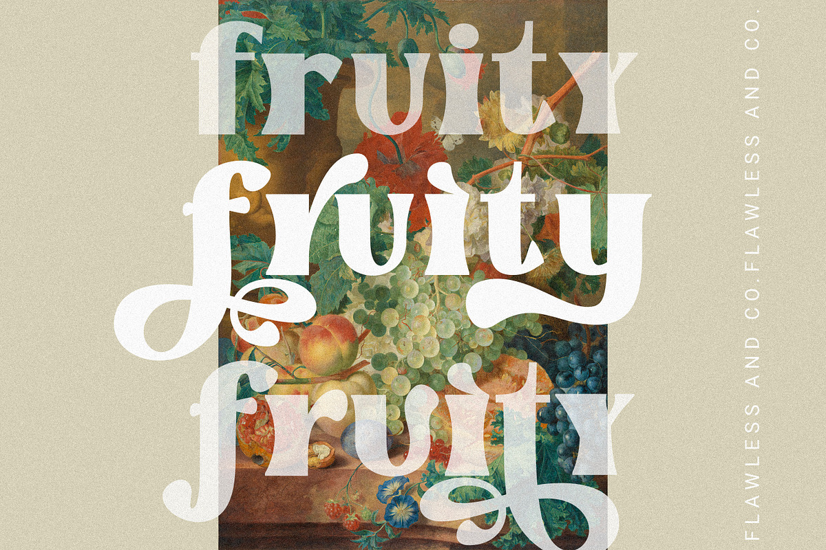 Boscho, a Symbol Font by Flawless And Co (Photo 3 of 9)