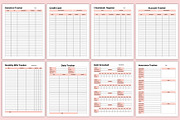 2026 Budget & Expense Tracker Canva, a Stationery Template by Mustafiz (Thumbnail 7 of 9)
