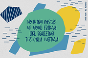 Boogie Down Sans, a Sans Serif Font by Beck McCormick (Thumbnail 2 of 10)