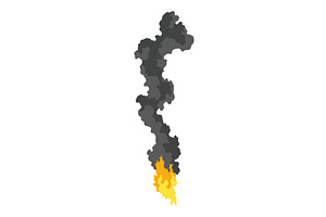 Isometric icon with element of, an Object Illustration by the8monkey