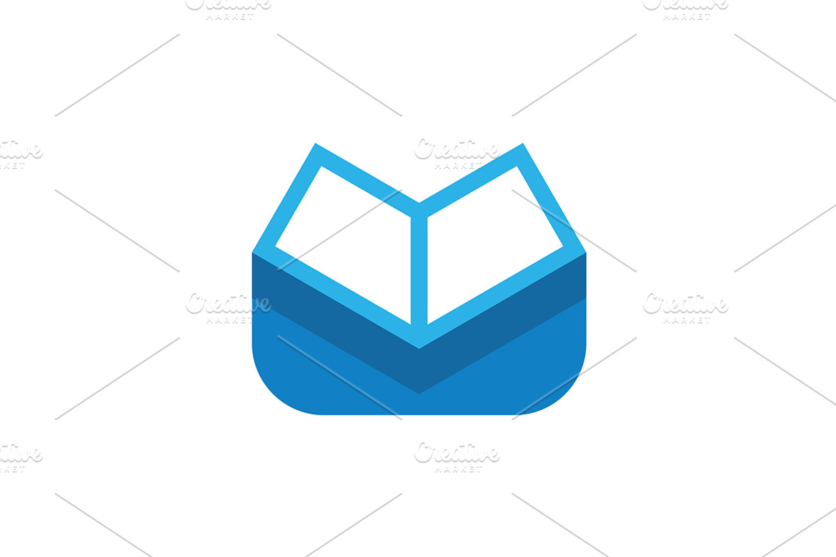 20 Logo Books Template Bundle, a Branding & Logo Template by Acongraphic (Photo 20 of 21)