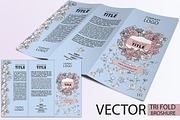 Tri Fold Broshure, Floral, a Brochure Template by El-Studio (Thumbnail 1 of 2)