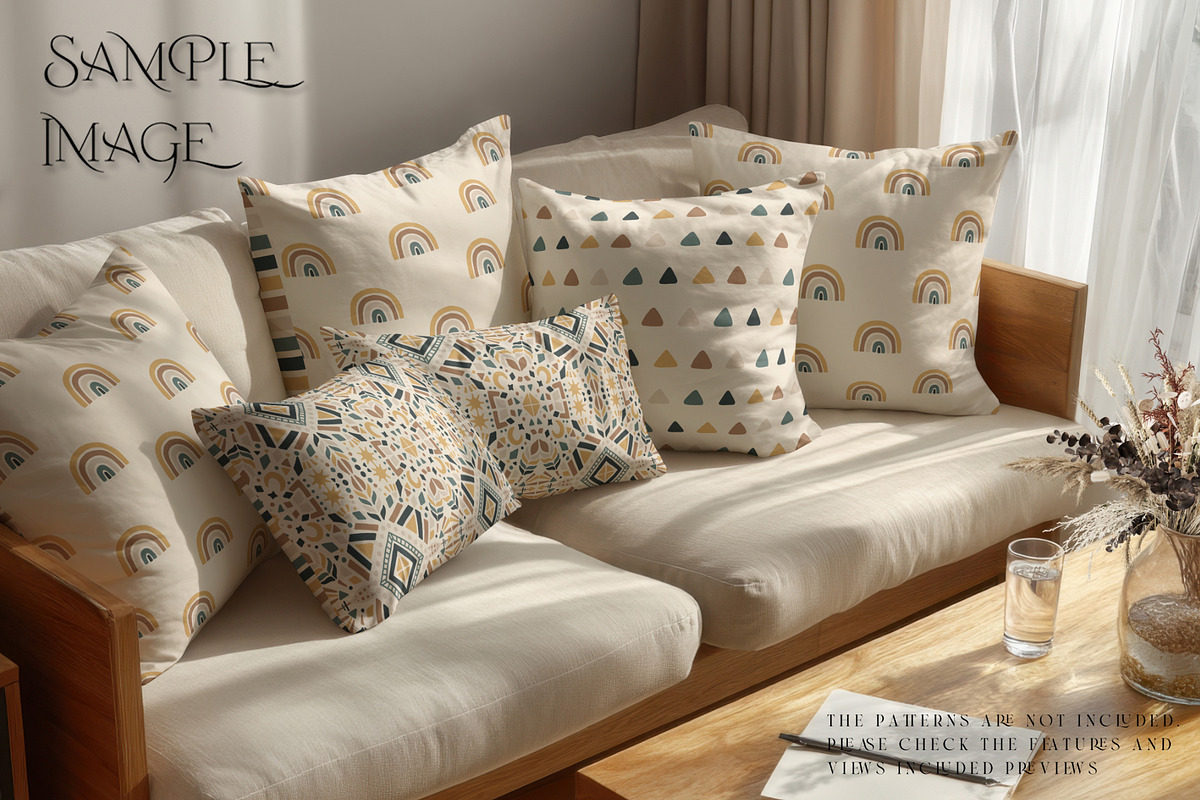 Throw Pillows with Smart Objects, a Product Mockup by mock-ups (Photo 8 of 16)