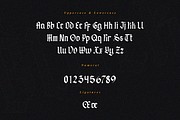 Black Alberia - Modern Blackletter, a Blackletter Font by overlaytemplates (Thumbnail 4 of 5)