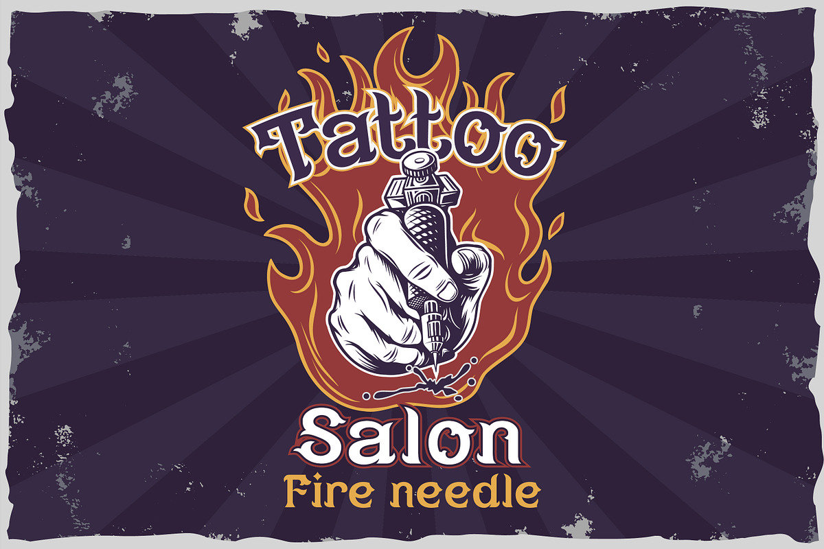 10 Vintage Font Families Bundle #3, a Blackletter Font by Fractal fonts & graphics (Photo 66 of 67)