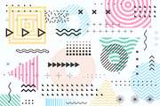 200 Geometric Shapes Vector Design, a Pattern Graphic by craftlove (Thumbnail 6 of 9)