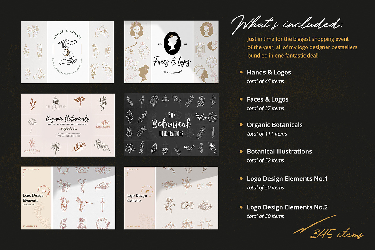 LOGO DESIGNER BUNDLE - 6in1, a Graphic by amber&ink (Photo 2 of 23)