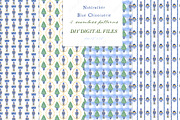 Nutcracker Blue Chinoiserie Crest, a Graphic by LABFcreations (Thumbnail 2 of 4)