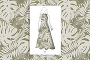 Tropical Leopard Seamless Pattern, a Pattern Graphic by Oksana Dovhopol Art (Thumbnail 9 of 25)