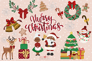Merry Little Christmas Clipart