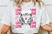 love skeleton couple PNG, an Illustration by DreamCafeArt (Thumbnail 4 of 6)