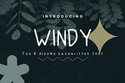 Windy - Clean Handwritten Font, a Handwritten Font by BeadyLab (Thumbnail 1 of 6)