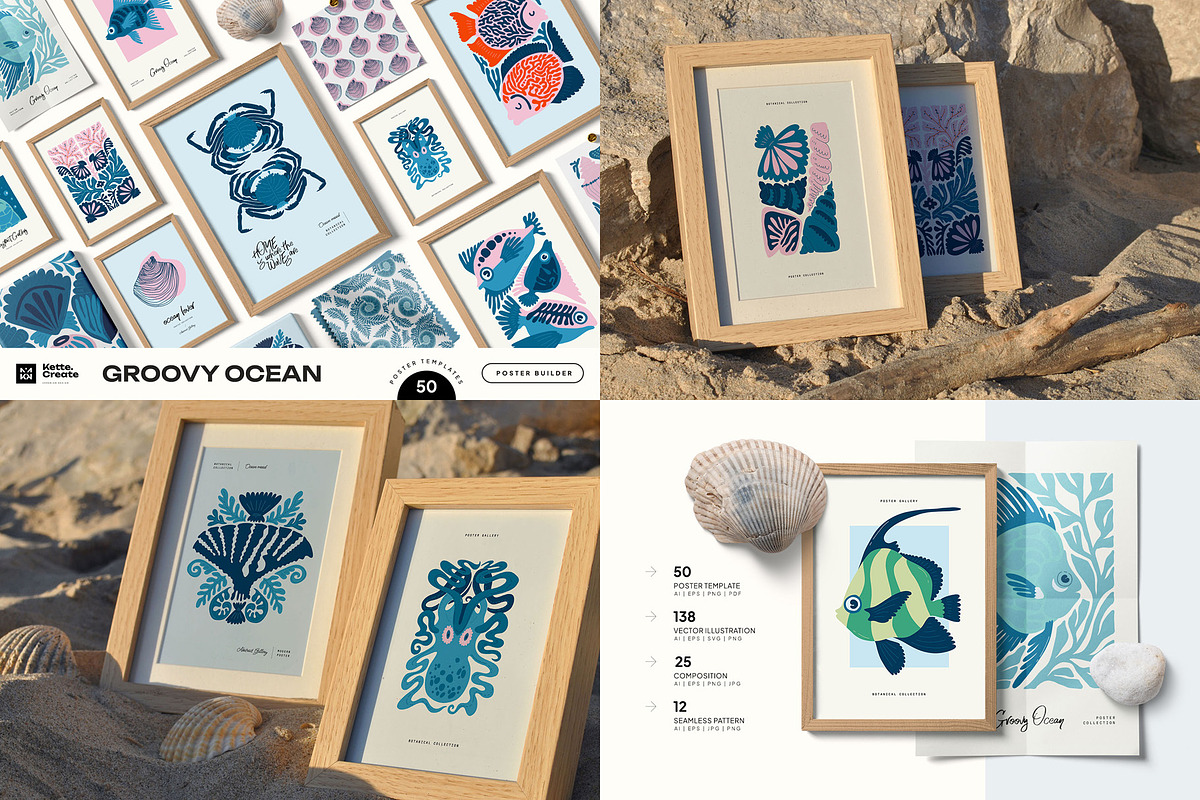Mega Poster Bundle | 52 in 1, an Object Graphic by KetteCreate (Photo 22 of 53)