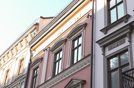 Photo of Lviv architecture in beautiful autumn day, a Holiday Photo by AtlasStudio PRO