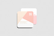 Square Business Card Mock-up, a Books & Magazine Mockup by pixiegraphics (Thumbnail 2 of 15)