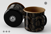 WOW Golden Botanical Patterns, a Pattern Graphic by AndrewPixel (Thumbnail 7 of 7)