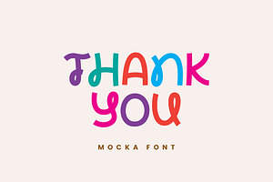 Mocka - Playful Ligature Font