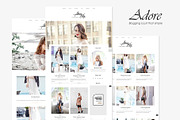 Adore - Beauty Fashion Blog Theme, a WordPress Template by Brickthemes (Thumbnail 1 of 4)
