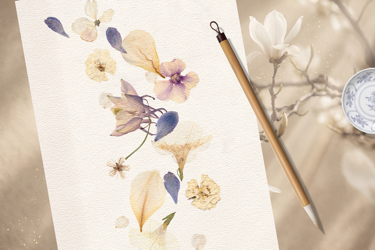 Hana Washi Seamless paper Flower PNG, a Pattern Graphic by mila_leev (Photo 16 of 23)