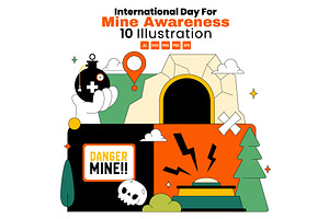 10 Day For Mine Awareness, an Illustration by denayunebgt