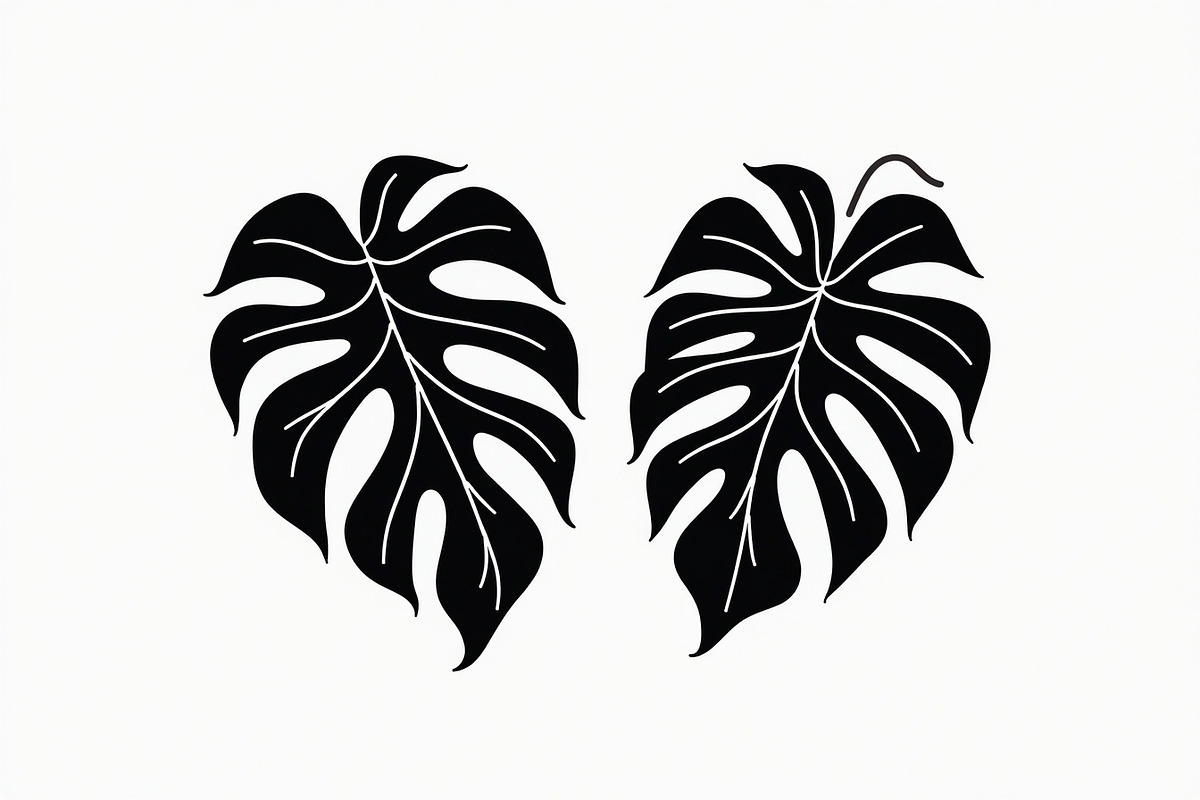 Leaf Earring Silhouette Bundle, an Object Graphic by Creativeshirt (Photo 10 of 16)