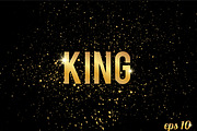 Gold brush strokes & background, a Texture Graphic by Margo Miller (Thumbnail 19 of 23)