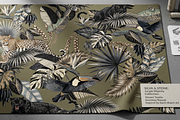 Indigo Jungle Tropical Seamles 2026, a Pattern Graphic by Luiz da Rolt Grathwohl (Thumbnail 7 of 24)