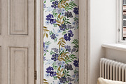Blue Green Watercolor Patterns, a Wallpaper Graphic by Webvilla Studio (Thumbnail 3 of 9)
