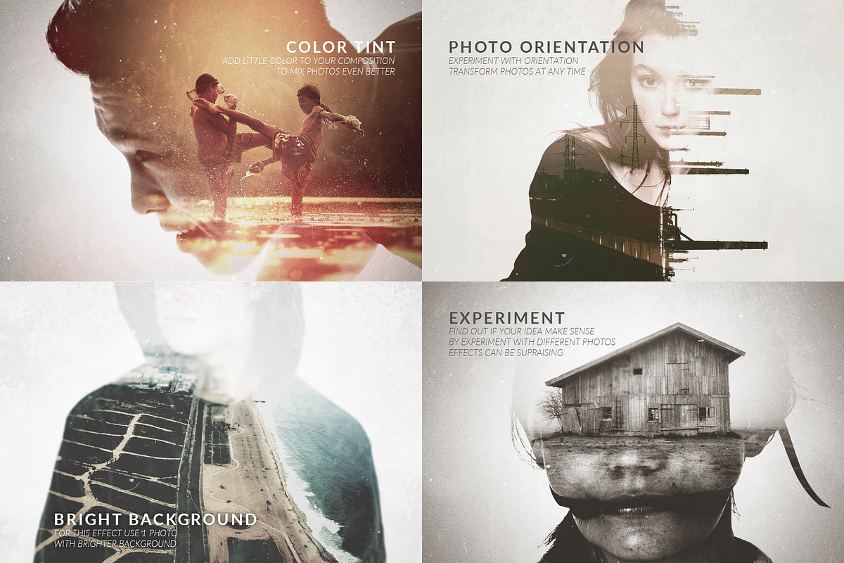 Analog Double Exposure Action, an Action Add-On by Mint Actions (Photo 10 of 11)