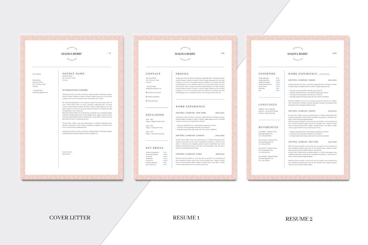 MALINA Branding Bundle – All in One, a Packaging Mockup by AgataCreate