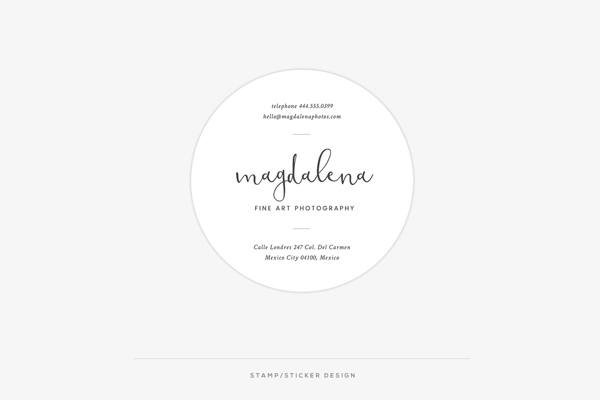 Magdalena Welcome Packet, a Stationery Template by Red Met Yellow Creative (Photo 10 of 11)