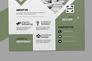 Corporate Business Flyer Template, a Stationery Template by ContestDesign (Thumbnail 3 of 4)