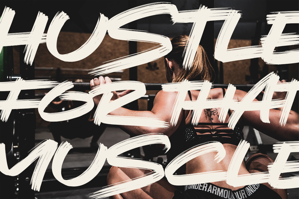 Sikat Rusak • A Dry Brush, a Font by azetypestudios.com (Photo 3 of 22)